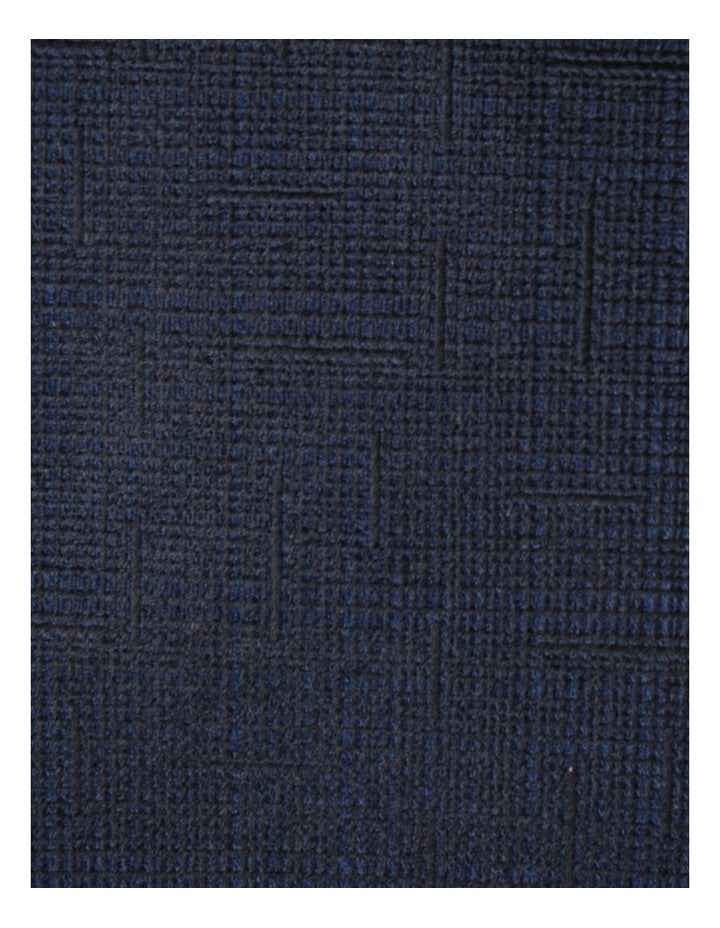 Textured Silk Tie in Navy