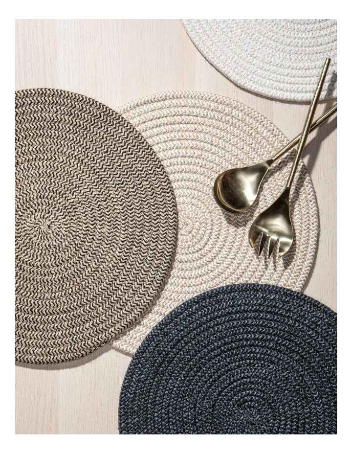 Nixon Placemat 2 Pack in Black