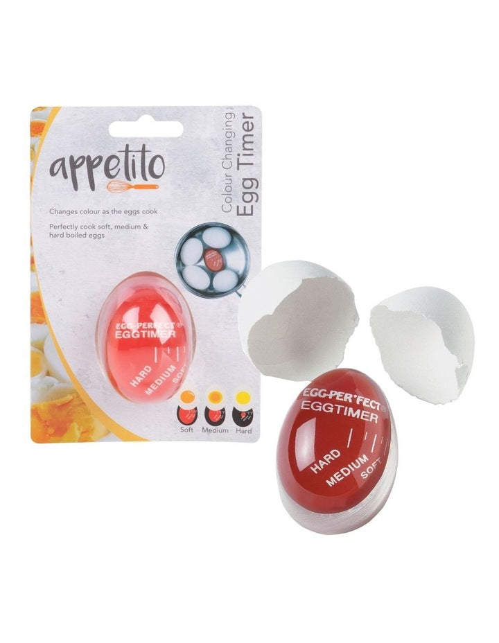 Colour Changing Egg Timer in Red