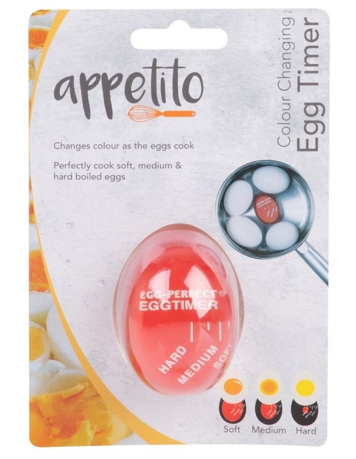 Colour Changing Egg Timer in Red
