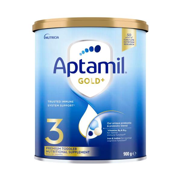APTAMIL GOLD+ 3 TODDLER NUTRITIONAL SUPPLEMENT FROM 1 YEAR 900G
