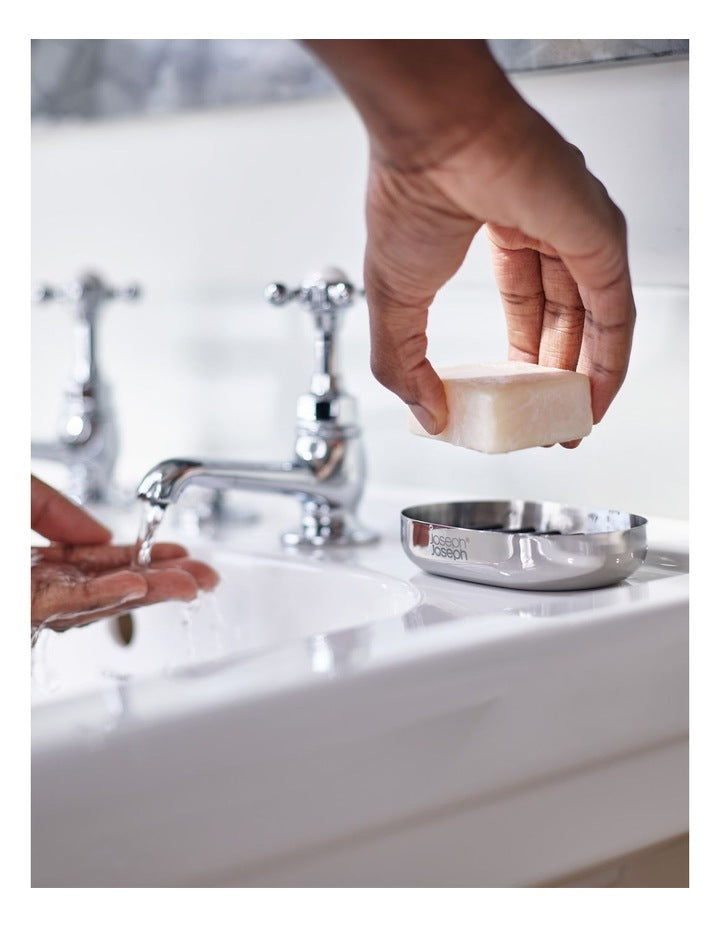 EasyStore Luxe Soap Dish in Steel