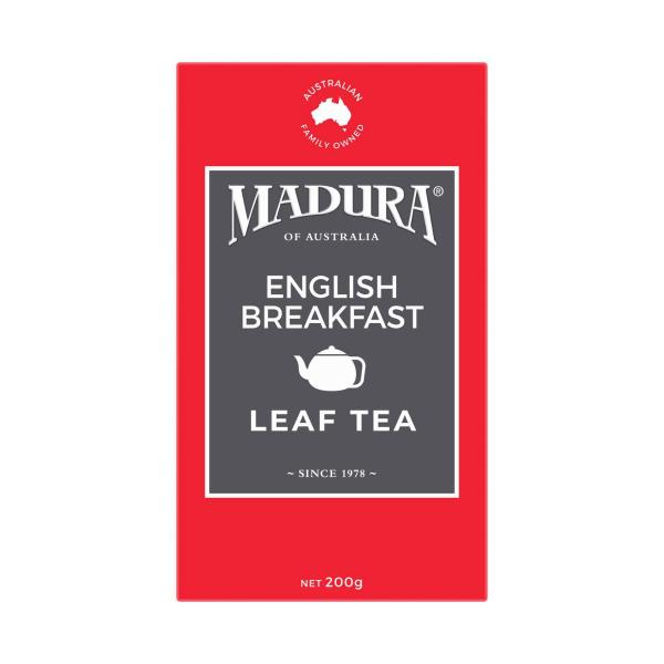 MADURA TEA LEAF:ENGLISH BREAKFST:.:200 GRAM