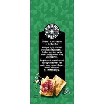 Red Rock Deli Selection Crackers Sea Salt & Rosemary 130g