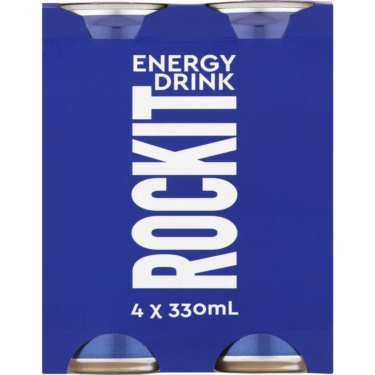 Rockit Energy Drink Cans 330mL x 4 pack