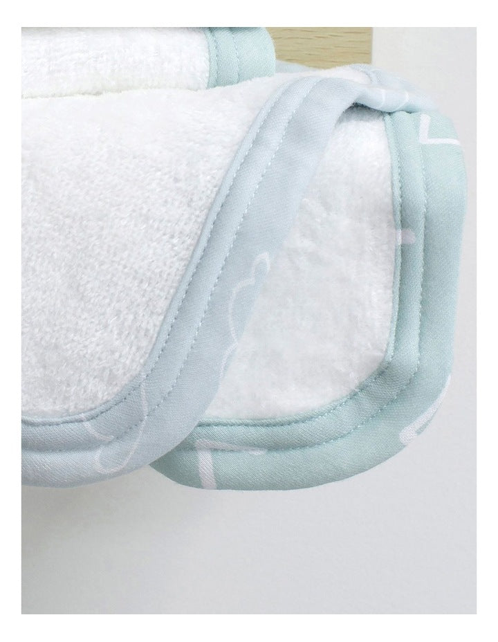 Nordic 3 Pack Face Washers in Blue