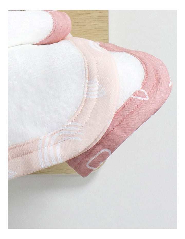 Nordic 3 Pack Face Washer Dusty in Pink