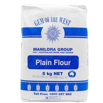 Gem Of The West Plain Flour 5kg