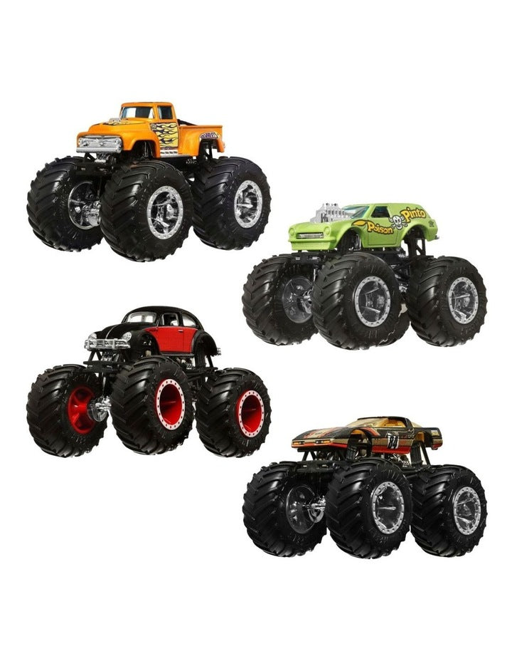 Monster Trucks 4-Pack in Assorted