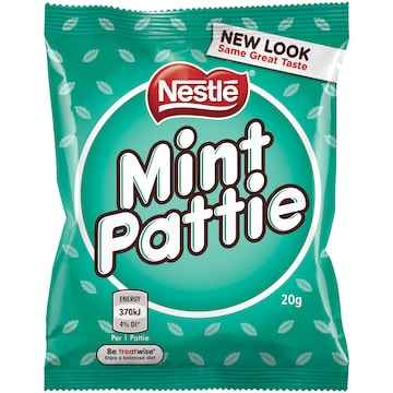 Nestle Mint Pattie Peppermint Milk Chocolate Bar 20g