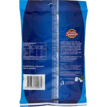 Dollar Sweets Peppermints Extra Strong 150g