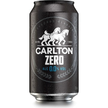 Carlton Zero Non Alcoholic 375mL x 4 pack