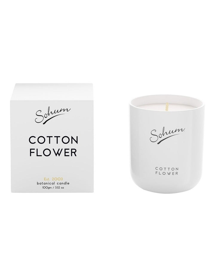 Cotton Flower Candlette 100g