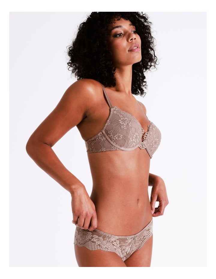 Captivate Luxe Bikini in Dusty Pink
