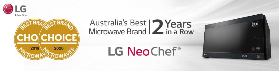 LG MS25960W 25L Smart Inverter Microwave