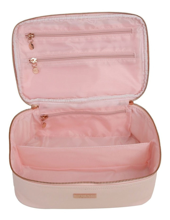 Premium Medium Beauty Case in Blush