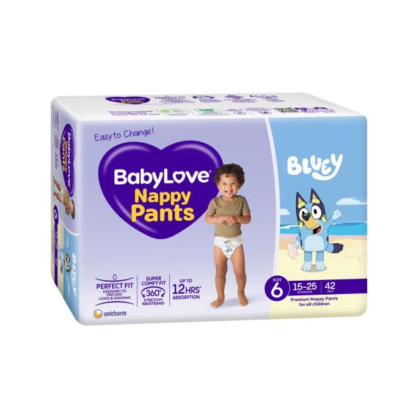 Nappy Pants Size 6 (15-25Kg)