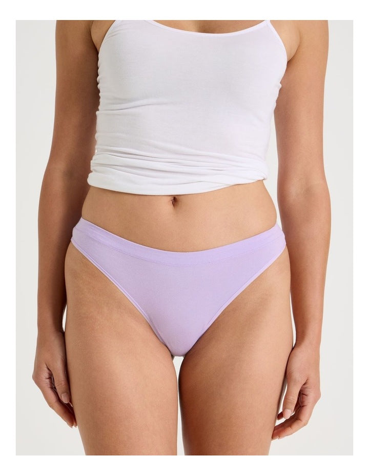 Organic Cotton G-string in Lilac