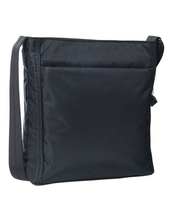 Orva Quilted Crossbody Bag in Black