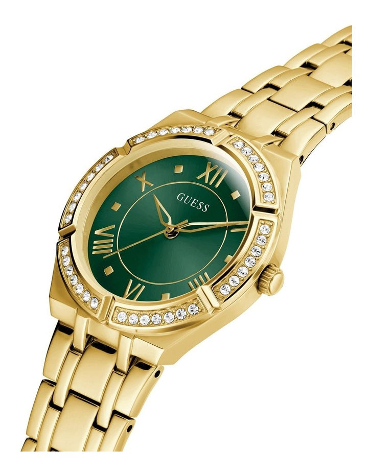 Cosmo 36mm GW0033L8 Stainless Steel Watch in Gold Tone