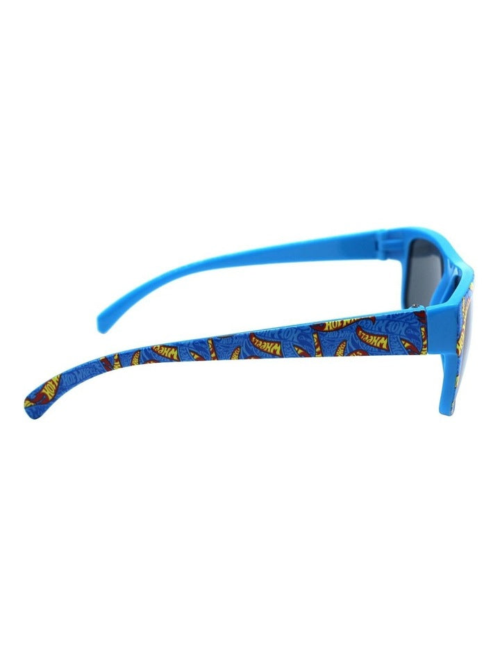 Flat Top Wrap Sunglasses in Multi