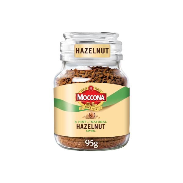 MOCCONA FLAVOUR INSTANT COFFEE:HAZELNUT:.:95 GRAM