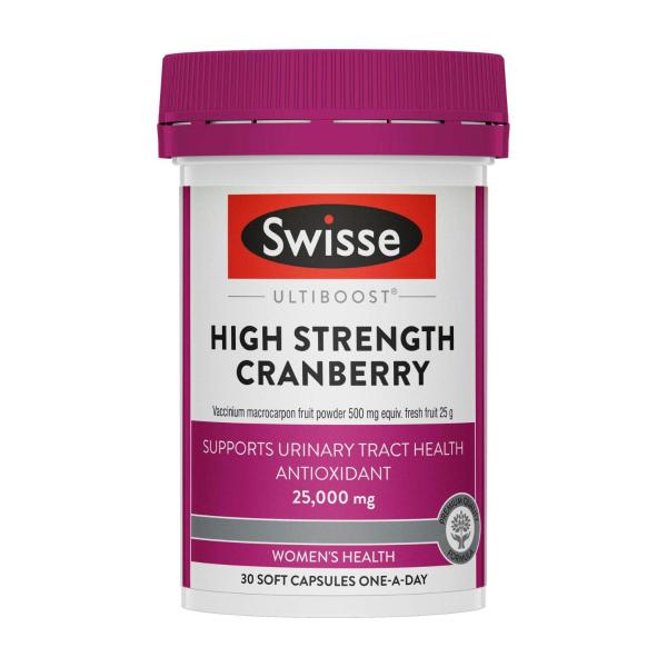 SWISSE ULTIBOOST HS CRANBERRY CAPSULES 30PK