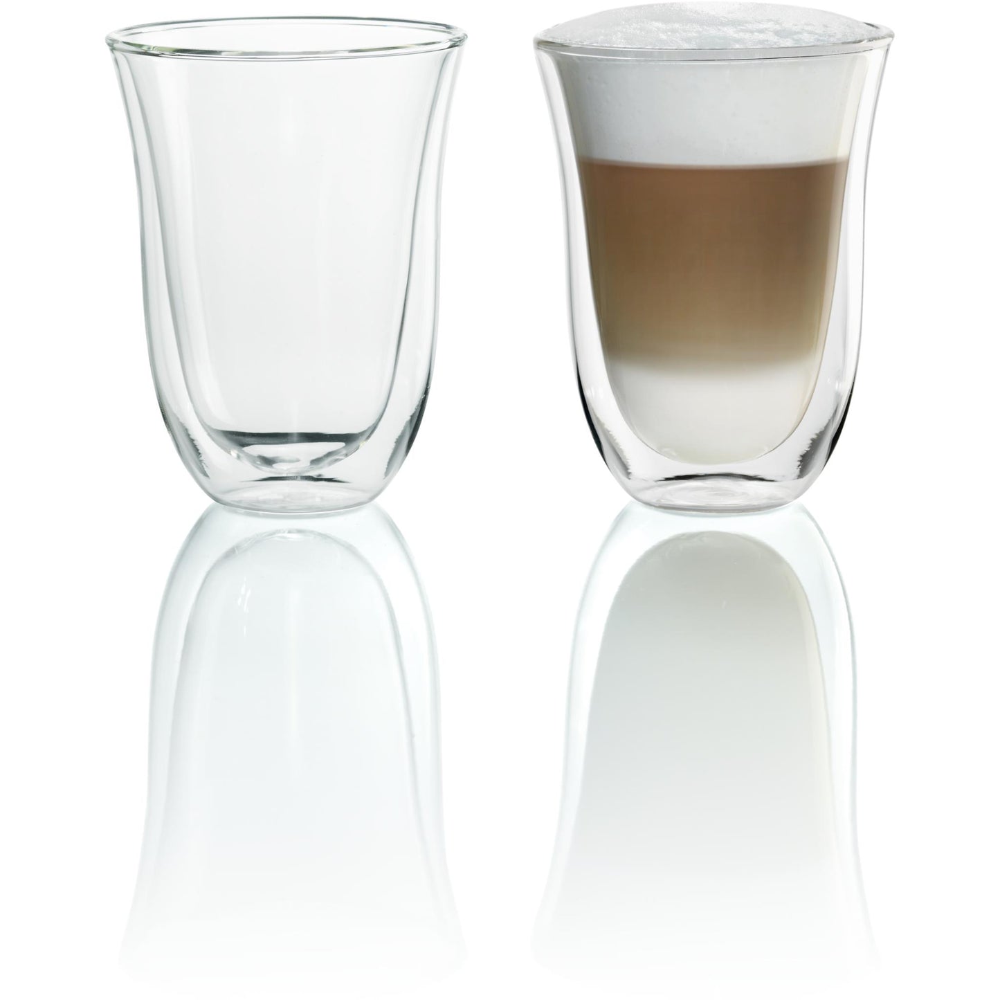 De'Longhi Double Wall Latte Glasses (2 Set)