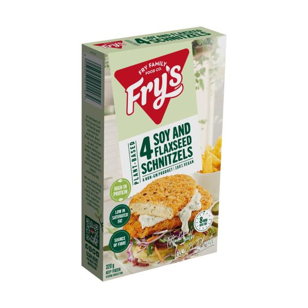 FRY'S SOY & FLAXSEED SCHNITZELS 320G