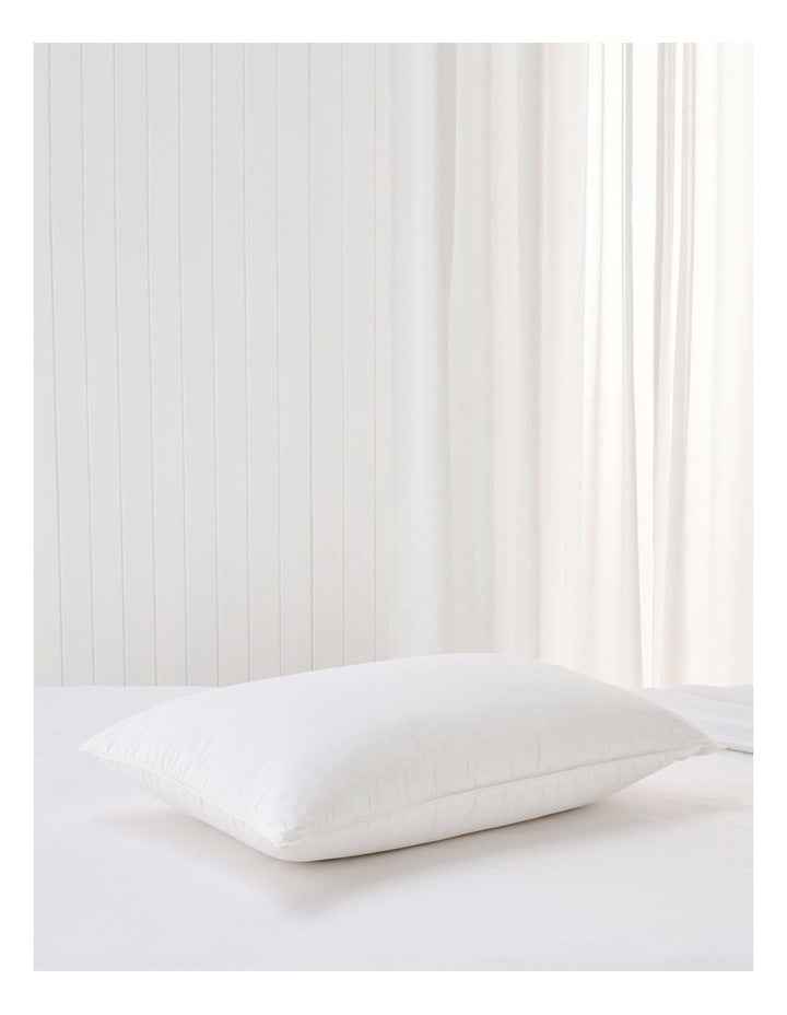 Goose Down and Feather Pillow in White