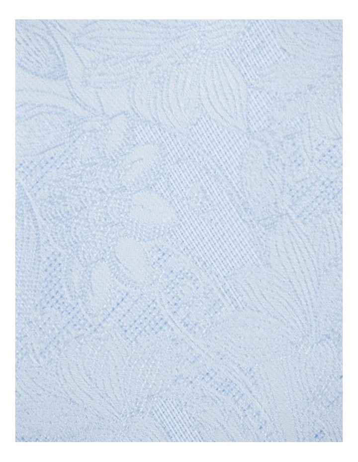 Paisley Poly Tie Blue