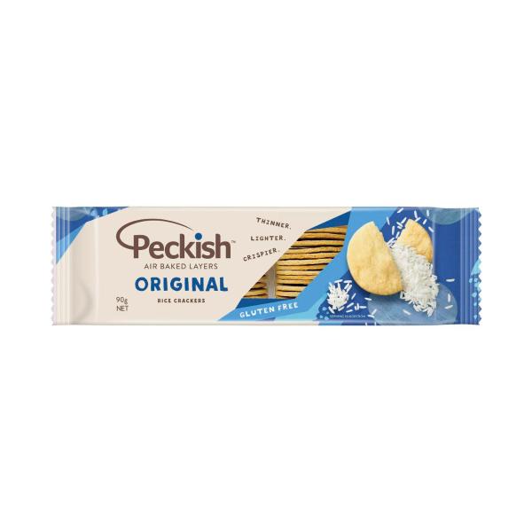 PECKISH RICE CRACKERS:ORIGINAL:.:90 GRAM