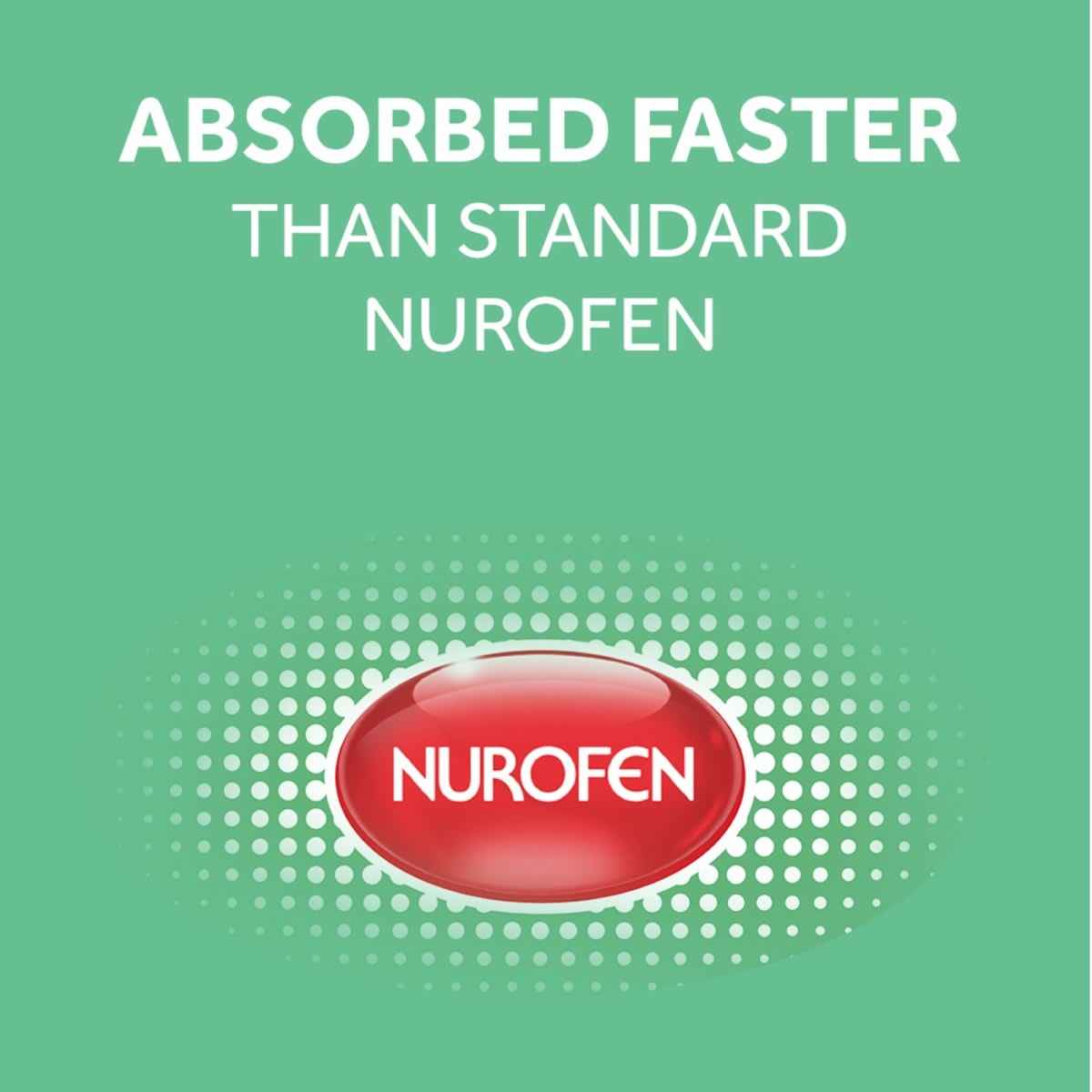20 Pack Nurofen Zavance Fast Pain Relief Liquid Capsules 200mg Ibuprofen