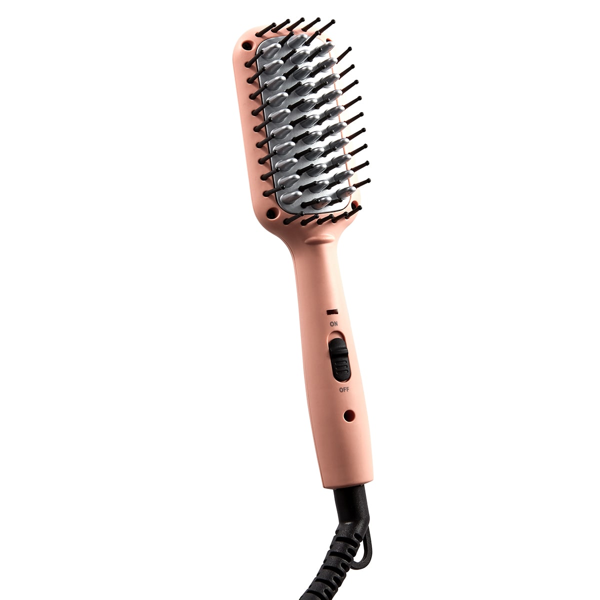 Mini Straightening Brush - Peach