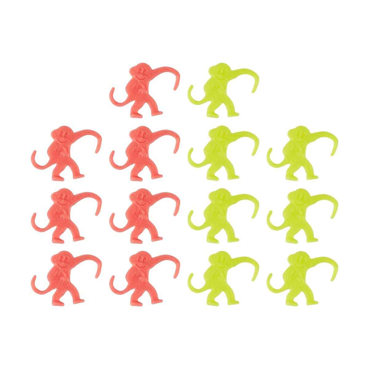 4 Piece Monkey in a Barrel Keychains