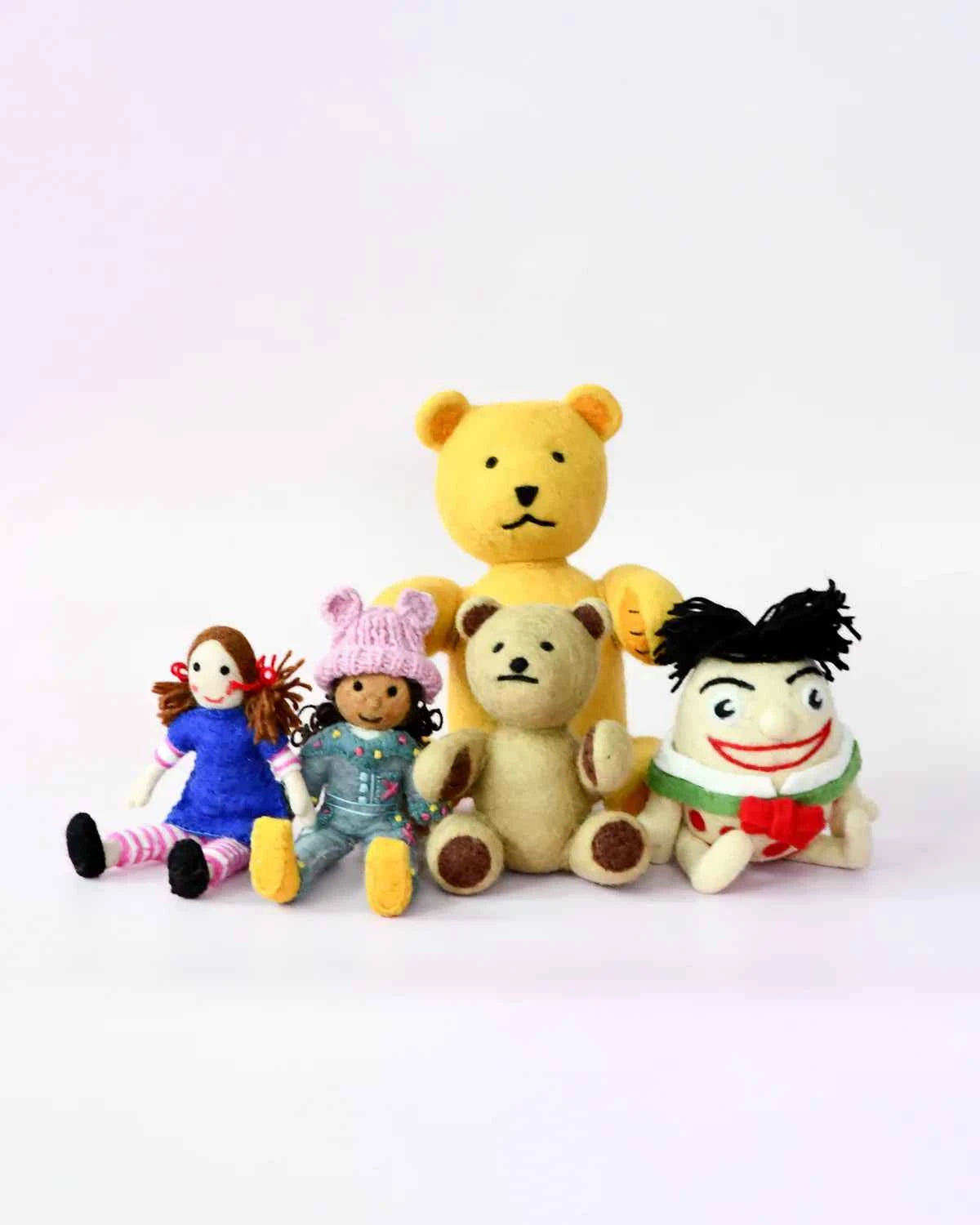 Tara Treasures Felt Humpty Dumpty 12cm Play School Pretend & Imaginative Play Toys 3yrs+