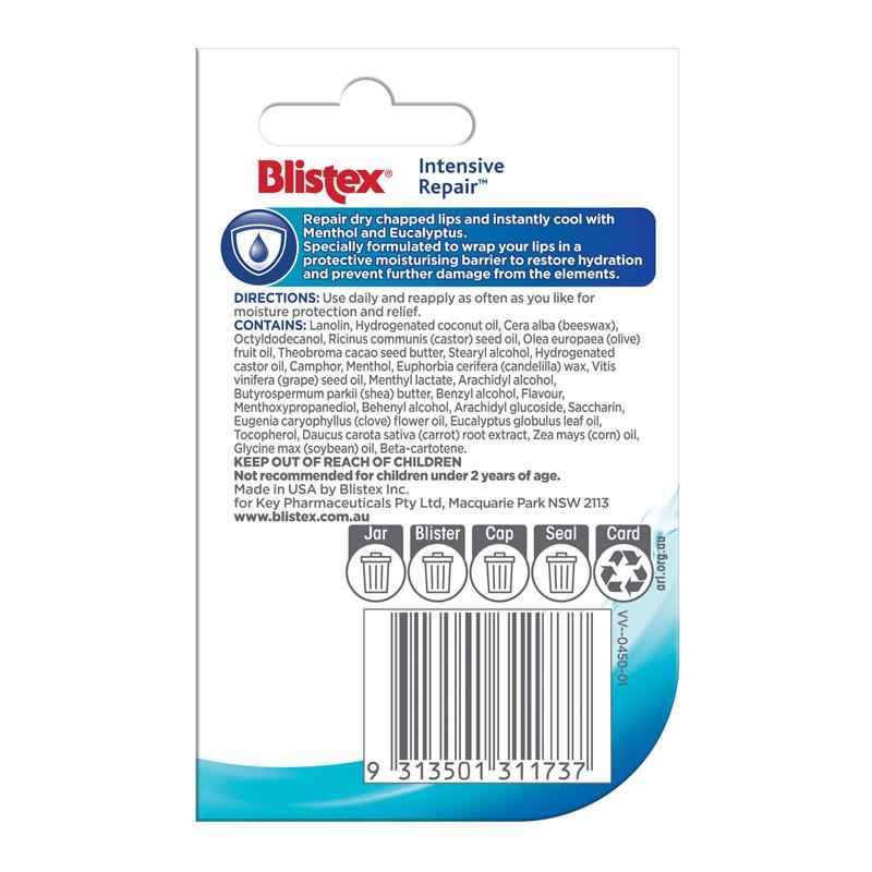 Blistex Intensive Repair SPF 15 7gm Pot