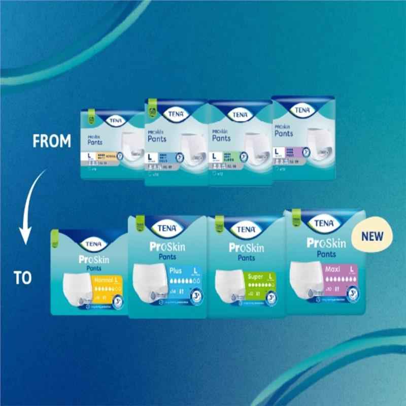 TENA Pant Proskin Super Large 12 Pack