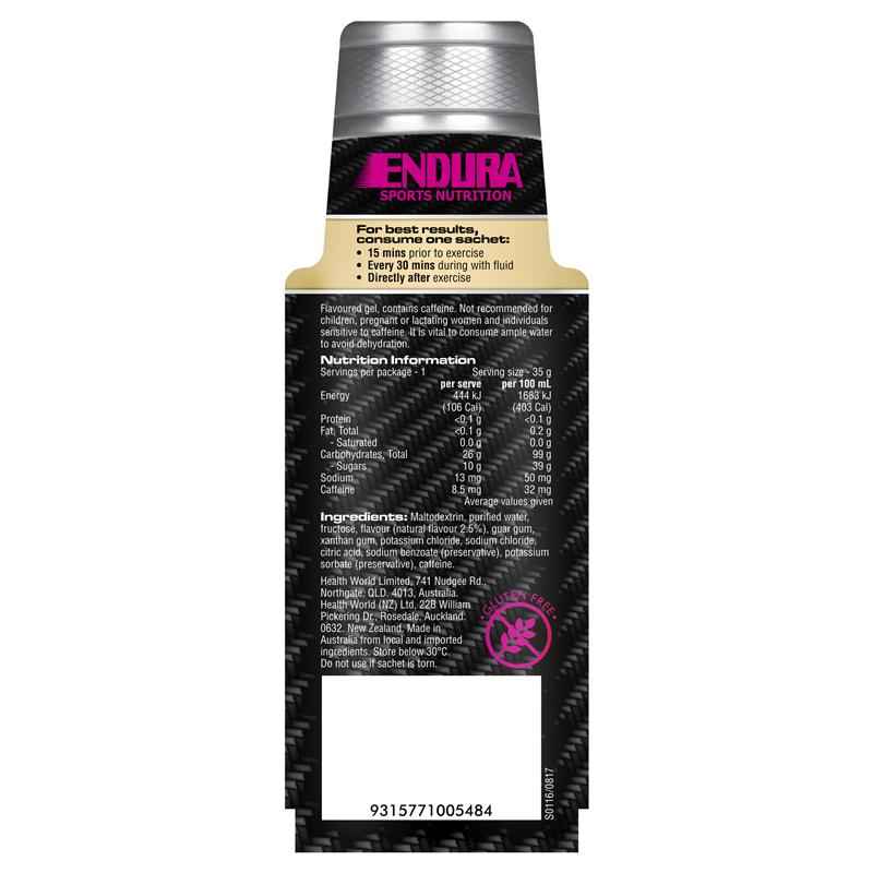 Endura Sports Energy Gel Vanilla 35g