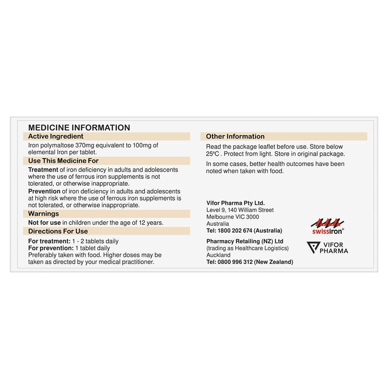 Maltofer Oral Iron 100mg 100 Tablets - GimmeNow