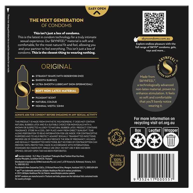 SKYN Original Condoms 40 Pack