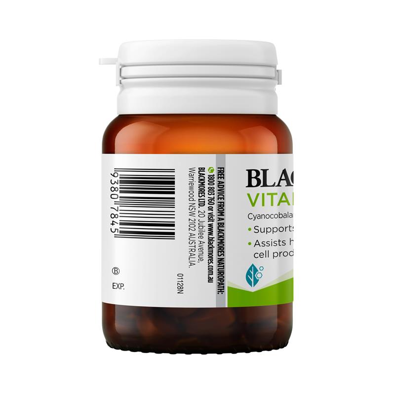 Blackmores B12 100MCG 75 Tablets - GimmeNow