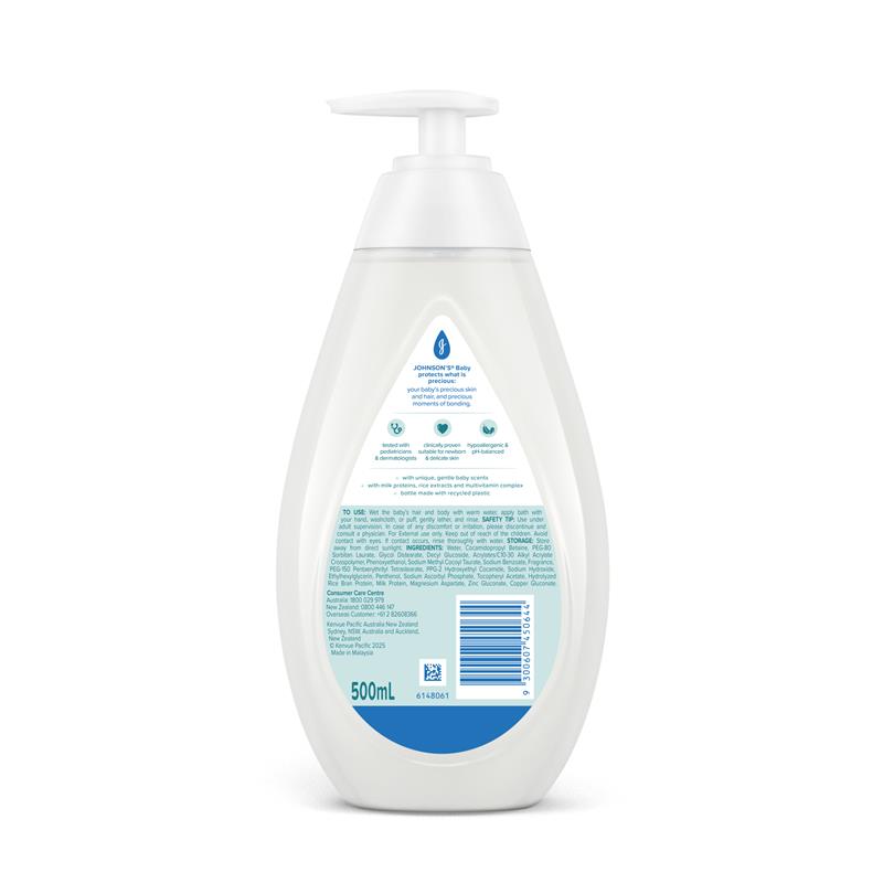 Johnsons Baby Bath Milk & Rice 500mL