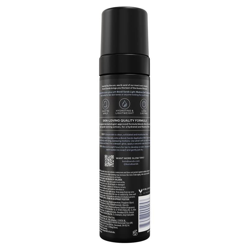 Bondi Sands Tanning Foam Light/Medium 200ml