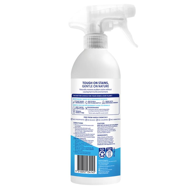 Earth Choice Prewash Stain Remover 400ml