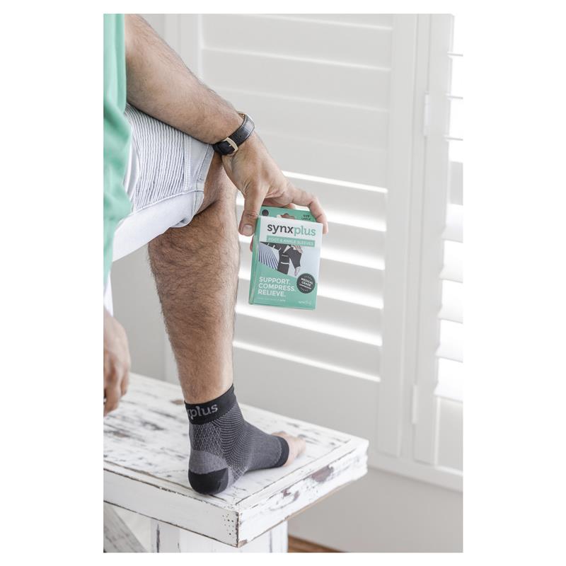 Synxplus Foot & Ankle Sleeve Nude Large