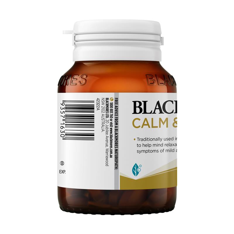 Blackmores Calm & Relax 60 Tablets - GimmeNow