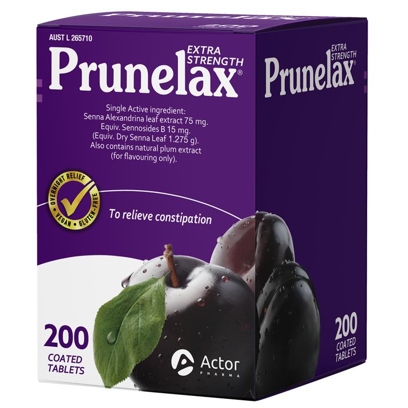 Prunelax 200 Tablets Exclusive Size - GimmeNow