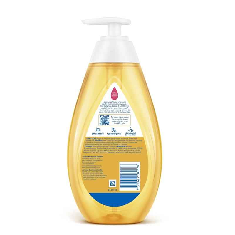Johnson & Johnson Baby Shampoo 500mL