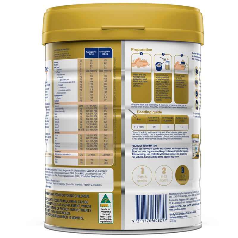 Biostime SN-2 BIO PLUS HPO Toddler Milk Drink Stage 3 800g